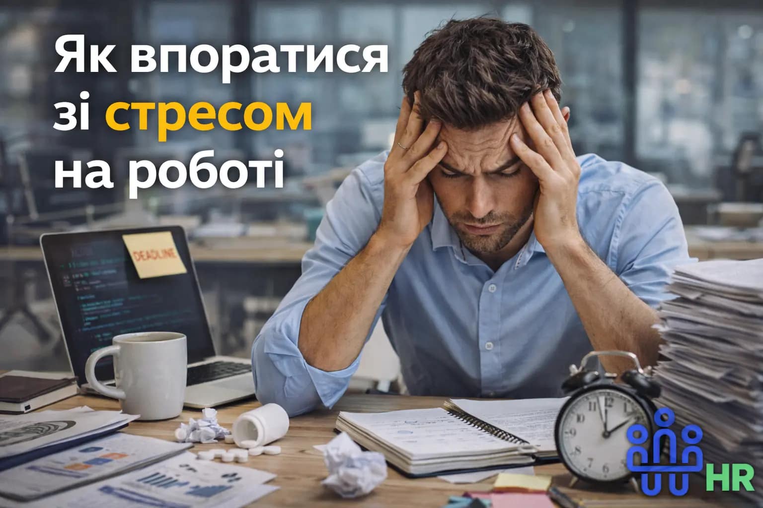 Як впоратися зі стресом на роботі - Про HR
