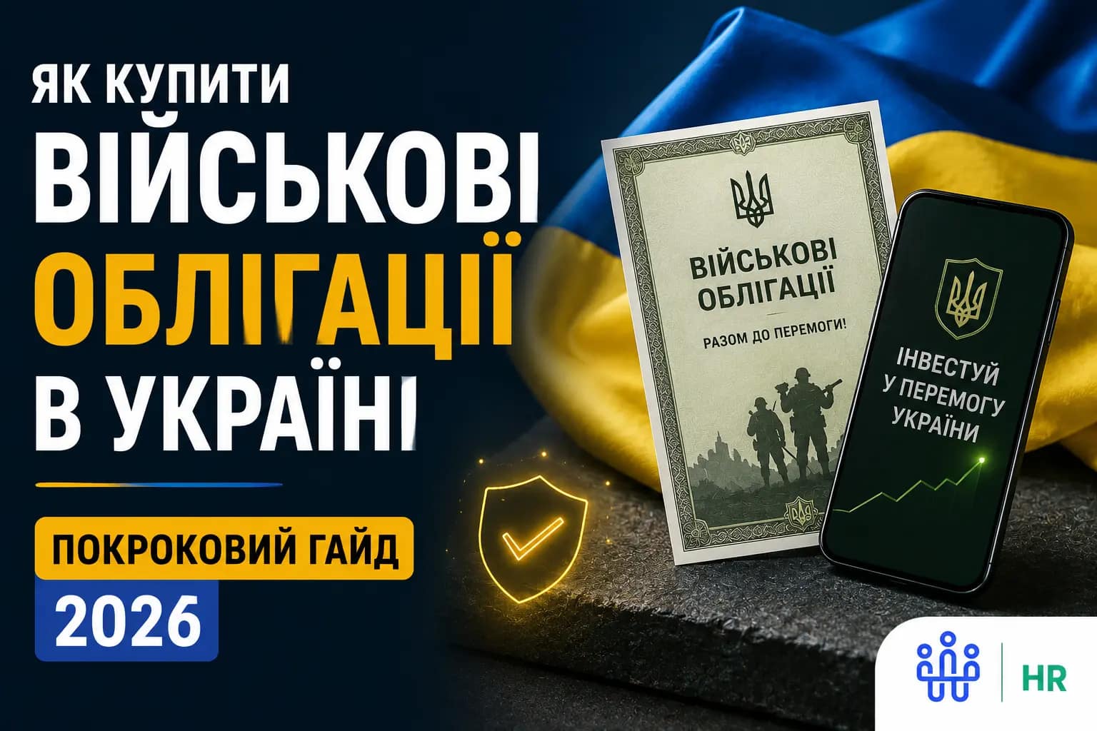 Як купити військові облігації в Україні 2026: покроковий гайд - Про HR