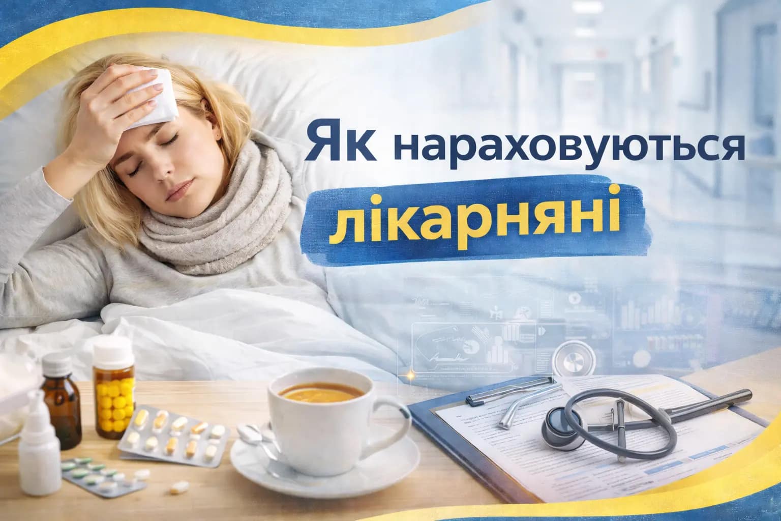 Як нараховуються лікарняні - Про HR