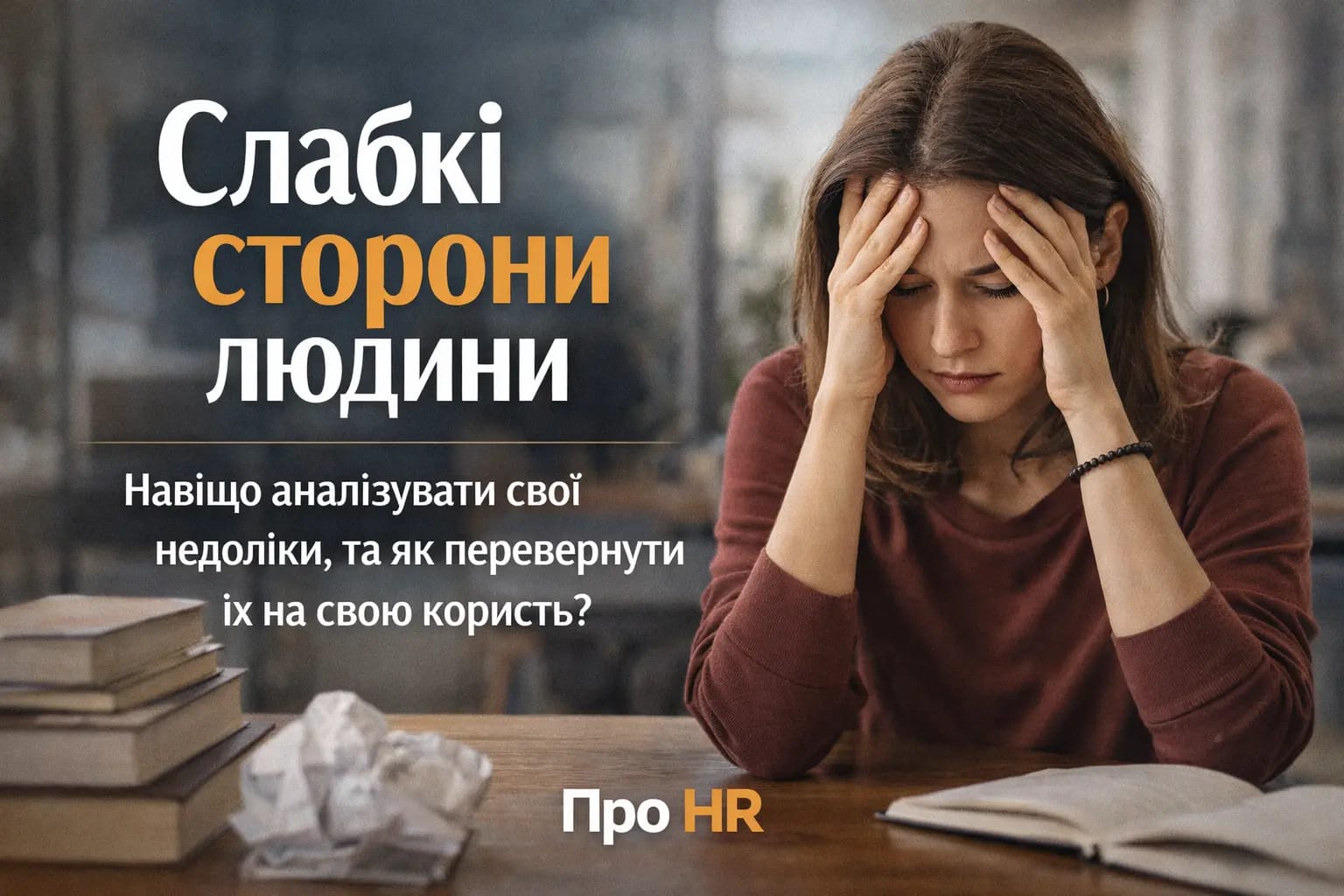Слабкі сторони людини в кар'єрі - Про HR