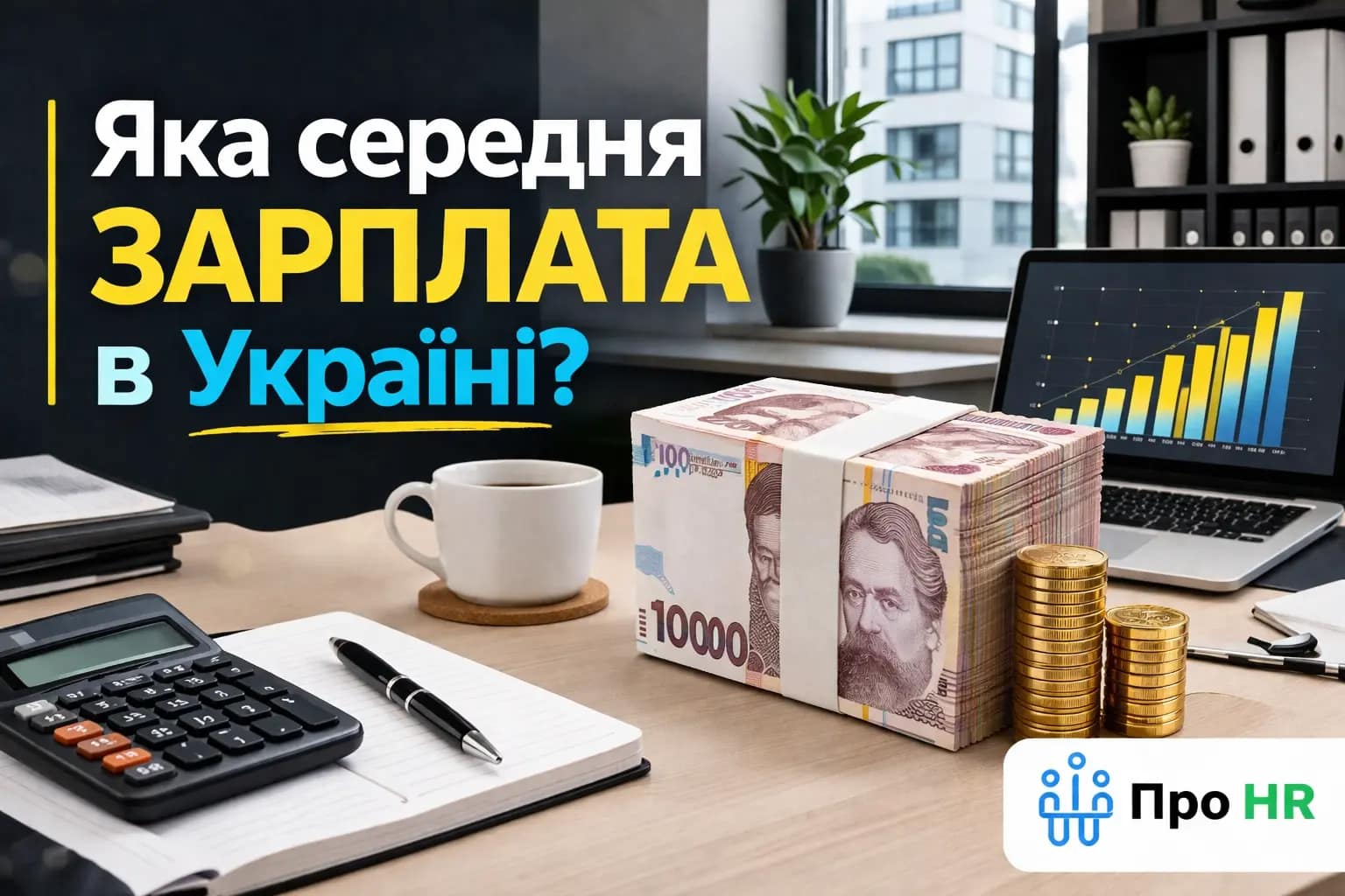 Яка середня зарплата в Україні у 2026 році - Про HR