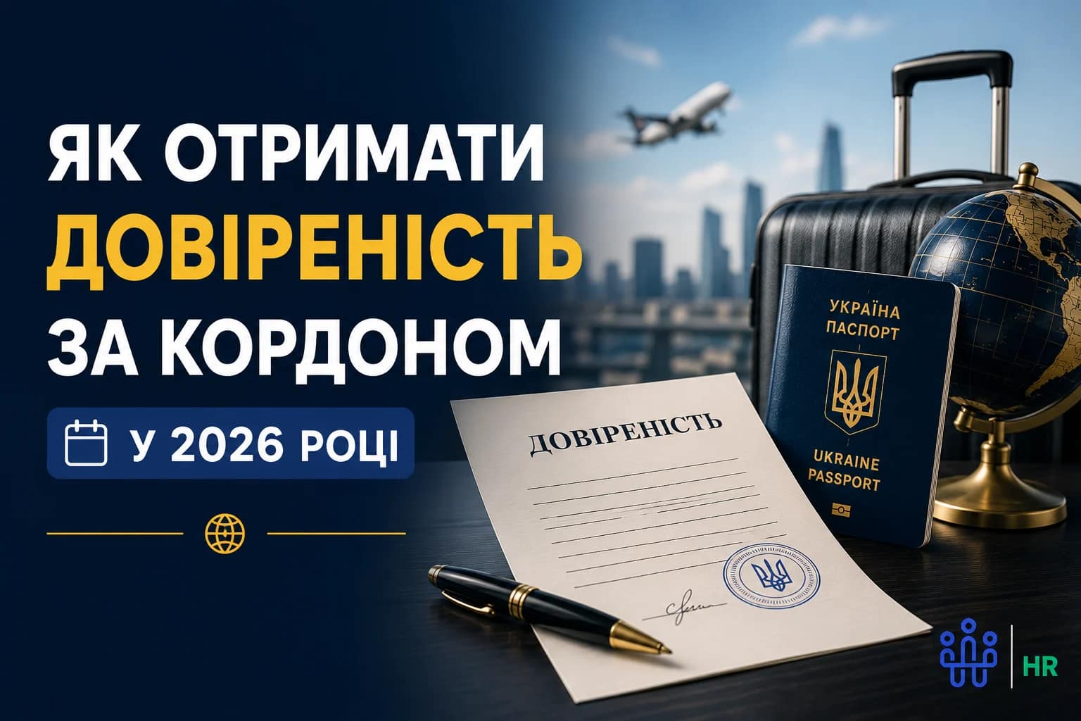 Як отримати довіреність за кордоном: покроковий гайд 2026 - Про HR