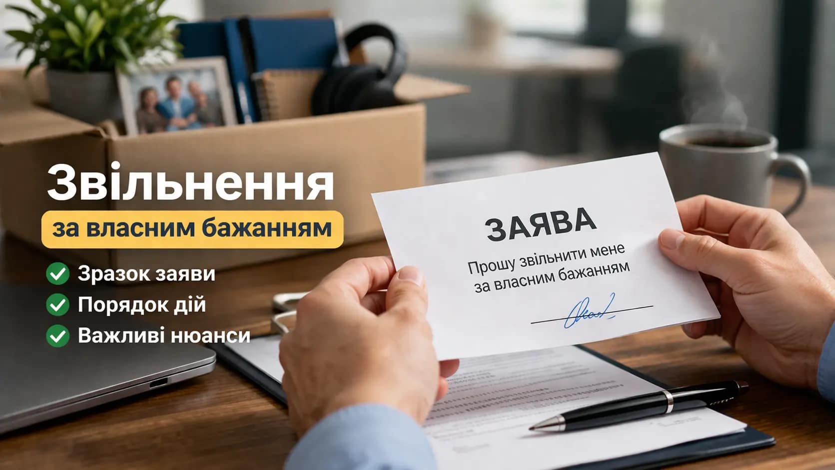 Звільнення за власним бажанням - Про HR
